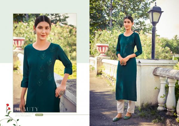 Kalaroop Octavia 10 Silk Designer Festive Wear Kurti